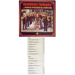 Occ. LP Vinyl: Rüebliländer-Musikanten .... immer wieder Blasmusik