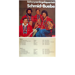 CD-Kopie von Vinyl: Schwyzerörgeliquartett Schmid-Buebe - H279