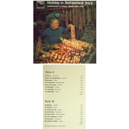 Occ. LP Vinyl: Holiday in Switzerland, Vol. 3 - Ländlerkapelle Jost Ribary, Berteli Studer