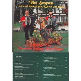 Occ. LP Vinyl: Handorgel-Duo Hanspeter Schmutz - Heinz Engler
