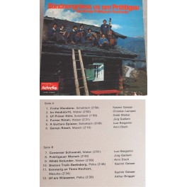 Occ. LP Vinyl: Bündnergrüess us am Prättigau - Prättigauer Musikanta