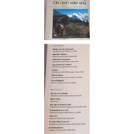 Occ. LP Vinyl: Ob i lach oder sing - diverse