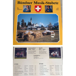Occ. LP HD Bündner Musik-Stubete - Hans Niederdorfer, Walter Greber