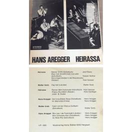 Occ. LP Vinyl: Hans Aregger & Heirassa