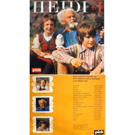 Occ. LP Vinyl: Heidi - 1 - Original mit Zarli Carigiet, Flavia Schnyder uva.