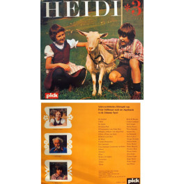 Occ. LP Vinyl: Heidi - 3 - Original mit Zarli Carigiet, Flavia Schnyder uva.