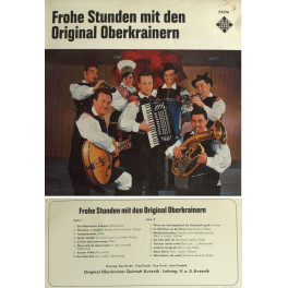 Occ. LP Vinyl: Frohe Stunden mit den Original Oberkrainern