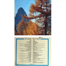 Occ. LP Vinyl: 24 Lieder für's Herz - diverse