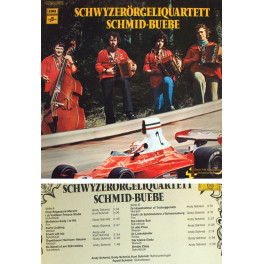 CD-Kopie von Vinyl: Schwyzerörgeliquartett Schmid-Buebe / Clay Regazzoni