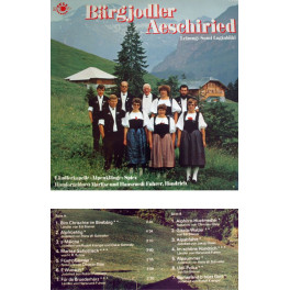 Occ. LP Vinyl: Bärgjodler Aeschiried, LK Alpenklänge Spiez, M.&HR Fuhrer