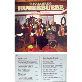 Occ. LP Vinyl: Ländlerkapelle Huserbuebe - 40 Jahre