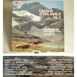 Occ. LP Vinyl: Ländlerkapelle Via Vala Chur, Nr. 2