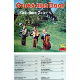 Occ. LP Vinyl: Ländlerkapelle und HD-Duett Gebrüder Gisler, Baar