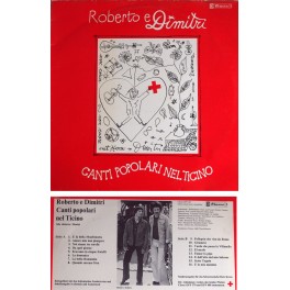 Occ. LP Vinyl: Roberto e Dimitri - Canti populari nel Ticino - ROTES KREUZ
