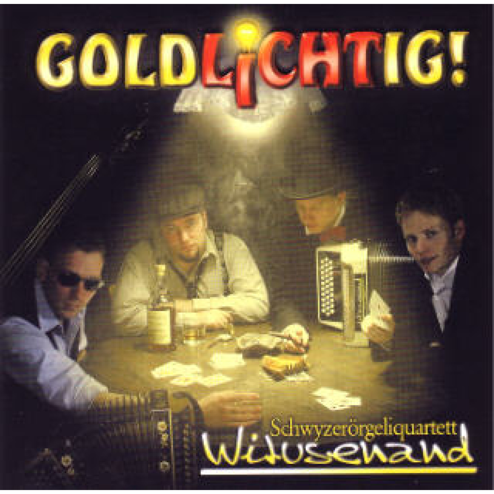 CD GoldLichtig Schwyzerörgeli-Quartett Witusenand CD GoldLichtig Schwyzerörgeli-Quartett Witusenand
