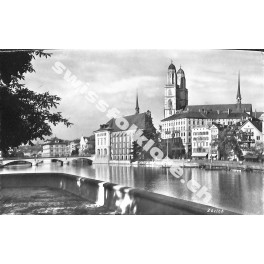 Postkarte: Zürich