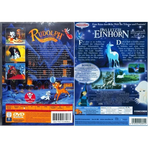 DVD 2 Kultfilme im Doppelpack - schweizerdeutsch - Rudolph und Einhorn