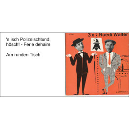 CD-Kopie von Vinyl: 3 x Ruedi Walter