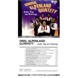 CD Original Alpenland Quintett - Jeder Tag ein Feiertag
