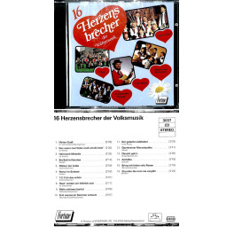 CD 16 Herzensbrecher der Volksmusik - diverse