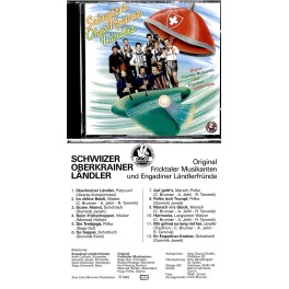 CD Orig. Fricktaler Musikanten und Engadiner Ländlerfründa - Oberkrainer-Ländler