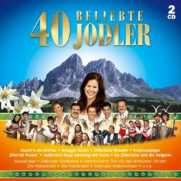 CD 40 beliebte Jodler - diverse, Doppel-CD