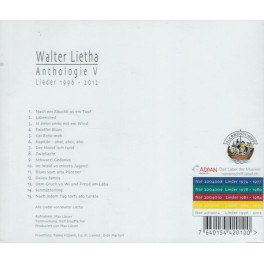 CD Anthologie Teil V - Walter Lietha 1996 - 2012