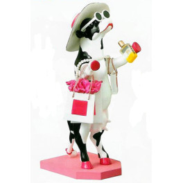 Cow Parade: Alphadite Goddess of Shopping - 16 cm