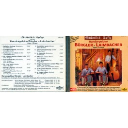 Occ. CD Gmüetlich, lüpfig - HD Bürgler-Laimbacher Illgau