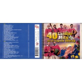 Occ. CD Kapelle Oberalp - 40 Ländler-Hits mit dr 2CDs