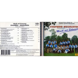 Occ. CD Musik mit Schwung - Staufberg-Musikanten