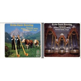 Occ. CD Alphorn-Duo Anton & Andreas Wicky, Herbert Keller Orgel