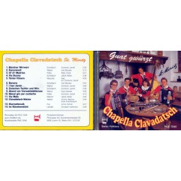 CD Guat gwürzt - Chapella Clavadatsch St. Moritz