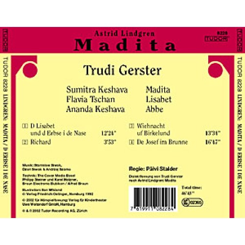 CD Madita / Wiehnacht uf Birkelund - Trudi Gerster