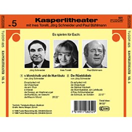 CD Kasperlitheater Nr. 5 - Jörg Schneider, Ines Torelli, Paul Bühlmann