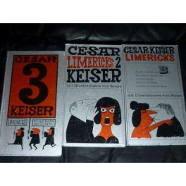 Occ. Buch: Limericks César Keiser - Band 1, 2 und 3
