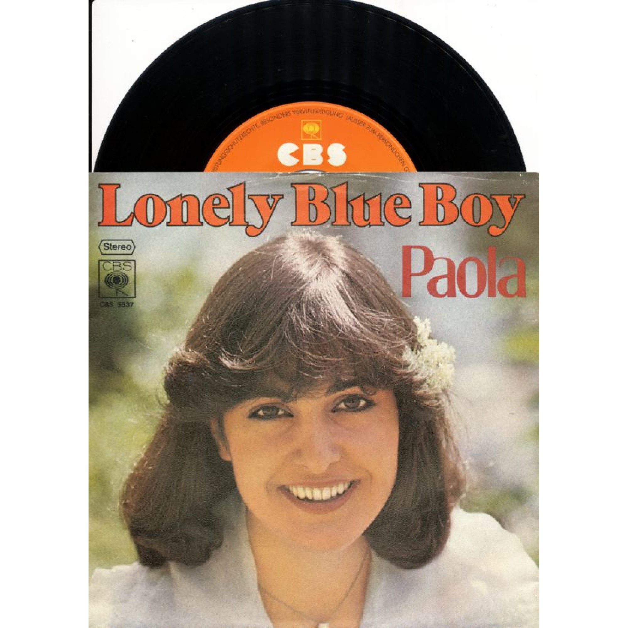 Occ. Single Vinyl: Lonely Blue Boy - Paola Occ. Single Vinyl: Lonely Blue Boy - Paola