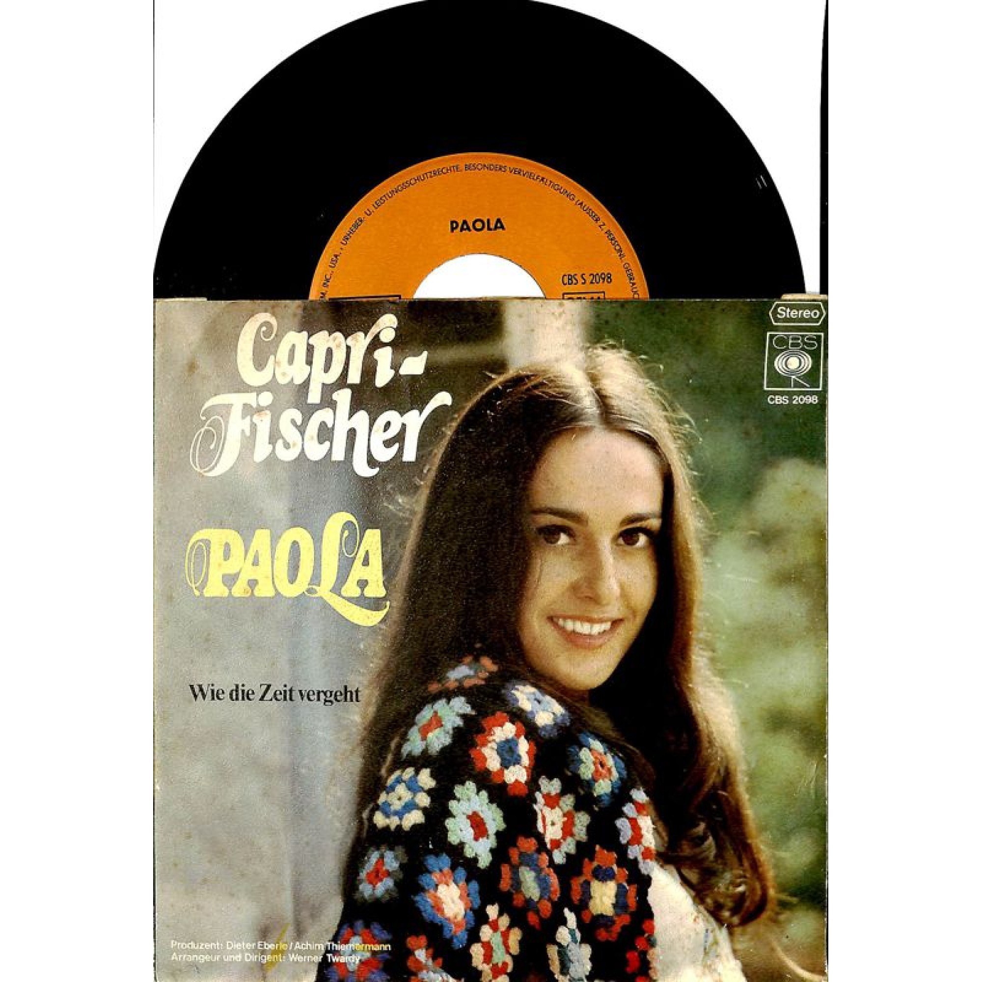 Occ. Single Vinyl: Paola - Capri-Fischer Occ. Single Vinyl: Paola - Capri-Fischer