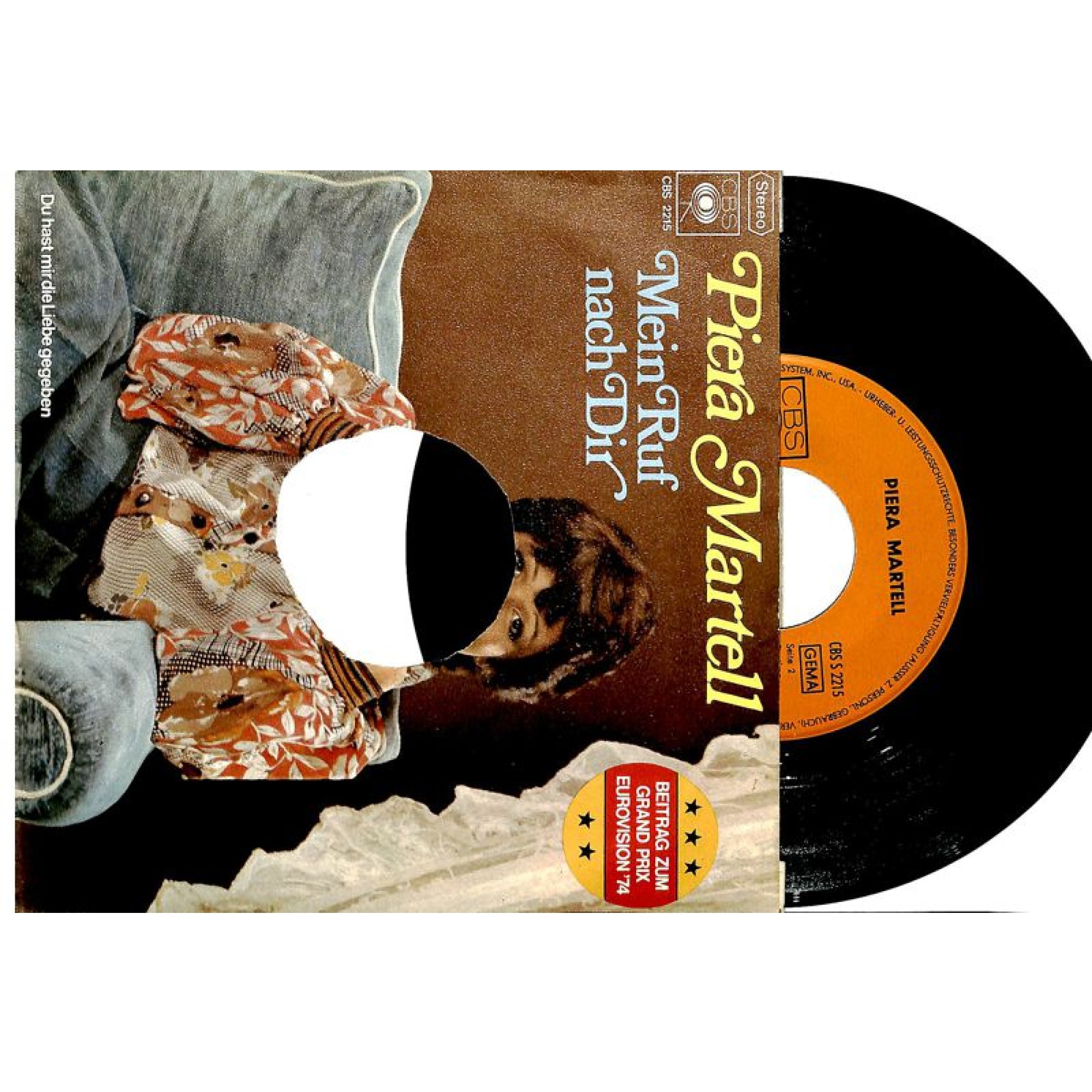 Occ. Single Vinyl: Piera Martell - Mein Ruf nach Dir Occ. Single Vinyl: Piera Martell - Mein Ruf nach Dir