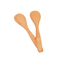 Holzinstrument Chlefler-Löffel (ein Paar)