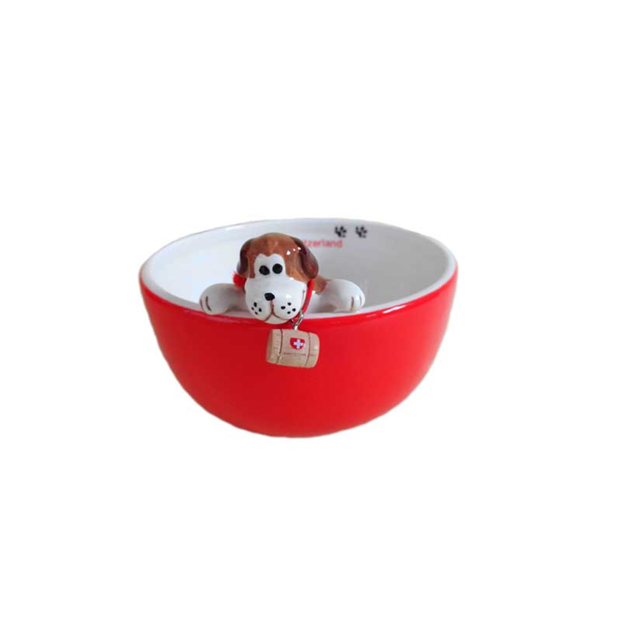 Müsli-Schale, Müslischale mit Barry Bernhardiner Müsli-Schale, Müslischale mit Barry Bernhardiner