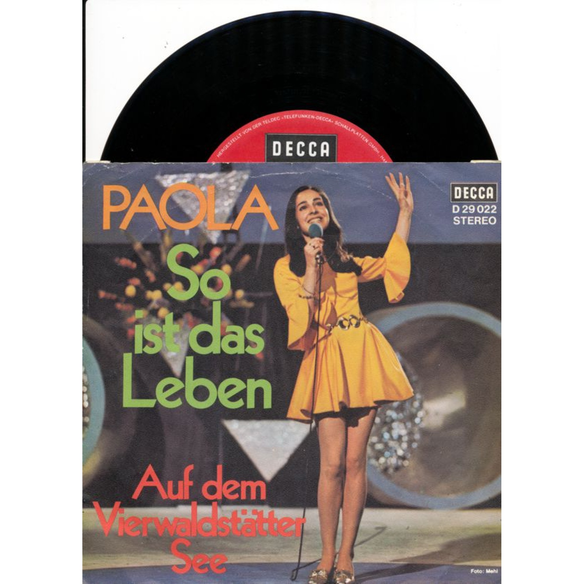 Occ. Single Vinyl: So ist das Leben - Paola Occ. Single Vinyl: So ist das Leben - Paola