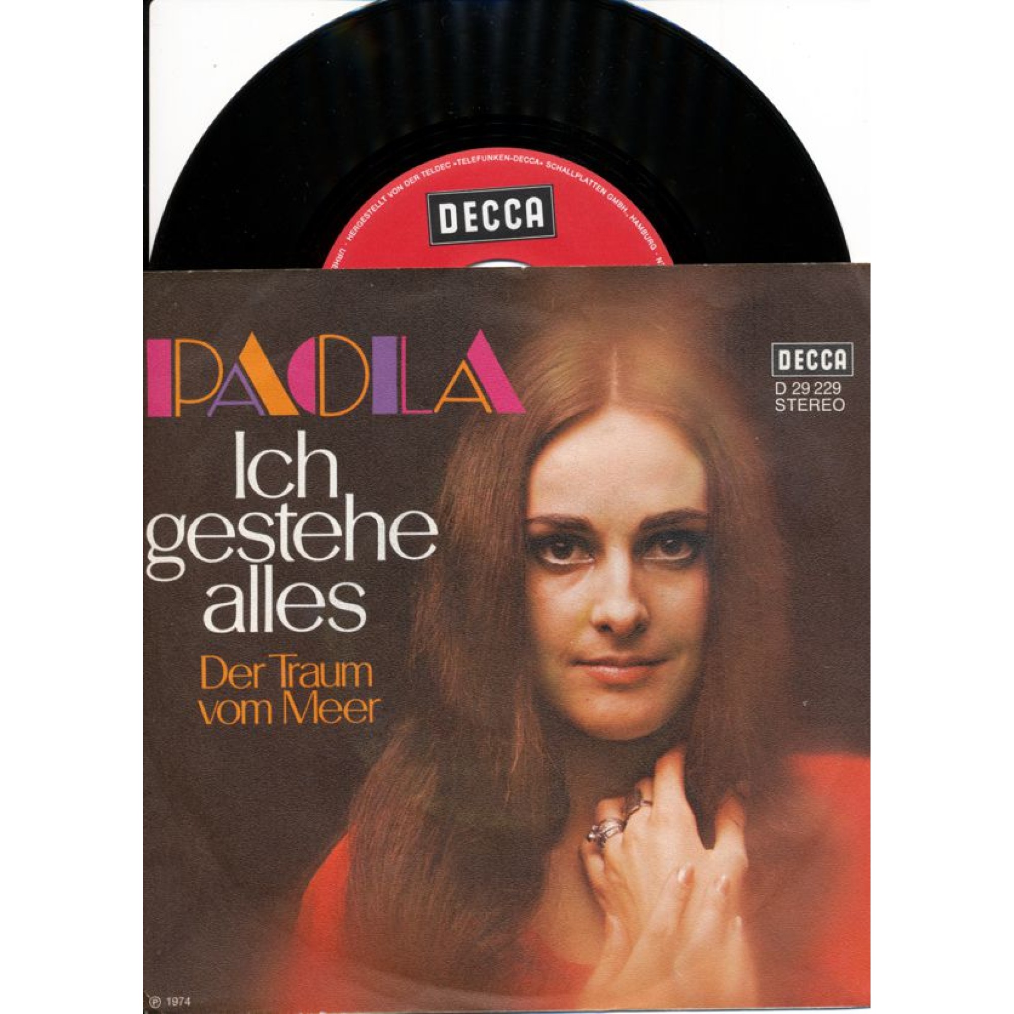 Occ. Single Vinyl: ich gestehe alles - Paola Occ. Single Vinyl: ich gestehe alles - Paola