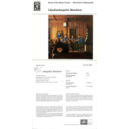 Occ. EP Vinyl: Ländlerkapelle Rundum - Ernst Ott, Isidor Schuler, Sepp Huber u.a.