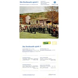 Occ. EP Vinyl: Blasmusikverein Langnau a.A. - Ltg Otto Aebi - Ambosspolka u.a.