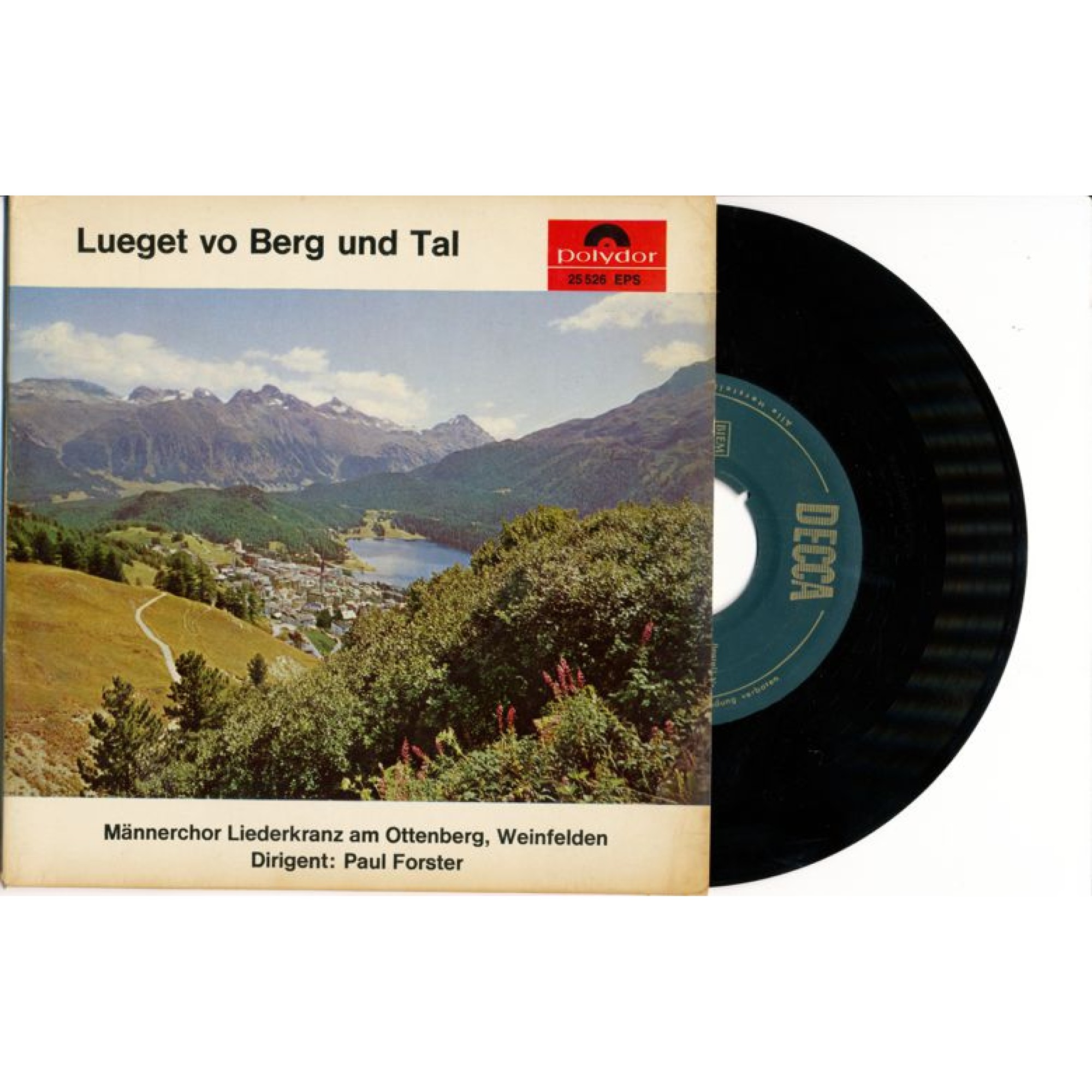 Occ. EP Vinyl: Männerchor Liederkranz am Ottenberg, Paul Forster Occ. EP Vinyl: Männerchor Liederkranz am Ottenberg, Paul Forster