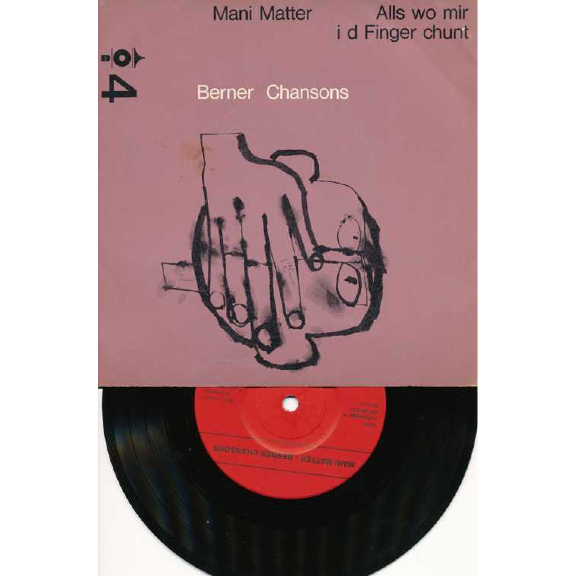 Occ. EP Vinyl: Alls wo mir i d Finger chunt - Mani Matter Occ. EP Vinyl: Alls wo mir i d Finger chunt - Mani Matter
