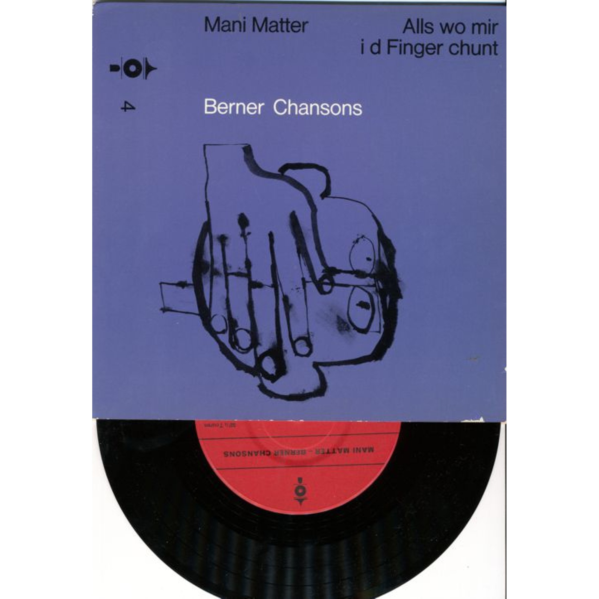 Occ. EP Vinyl: Alls wo mir i d Finger chunt - Mani Matter Occ. EP Vinyl: Alls wo mir i d Finger chunt - Mani Matter