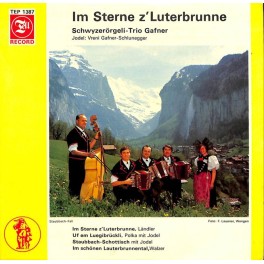 Occ. EP Vinyl: Schwyzerörgeli-Trio Gafner - Jodel: Vreni Gafner-Schlunegger