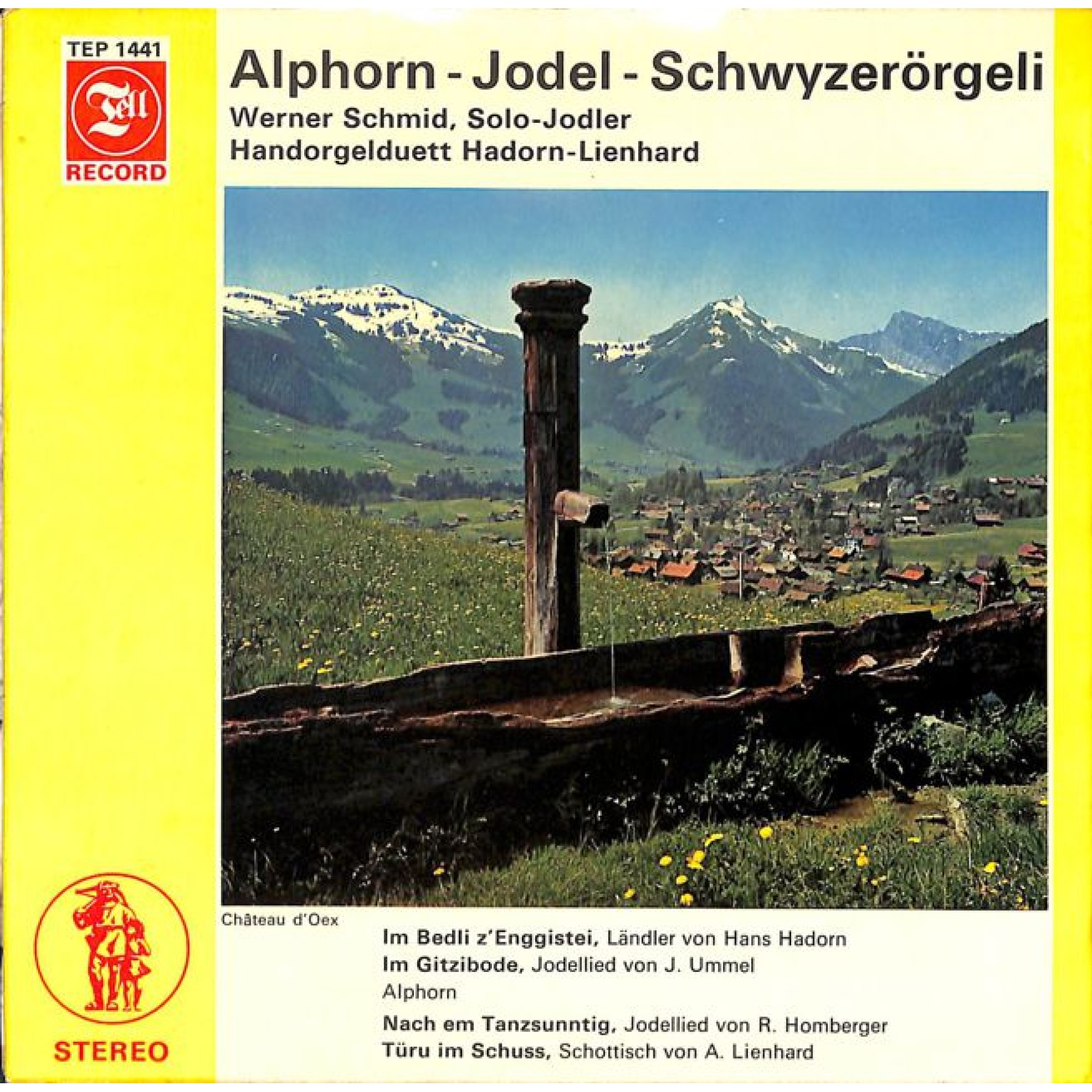 Occ. EP Vinyl: Werner Schmid Solojodler, HD Hadorn-Lienhard Occ. EP Vinyl: Werner Schmid Solojodler, HD Hadorn-Lienhard